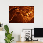 Poster Or infini (Bureau à domicile)