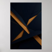 Poster Or Luxe Doré (Devant)