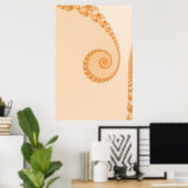 Poster or simple Spiral (Bureau à domicile)