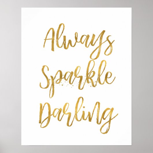 Poster Or toujours étincelante (Devant)