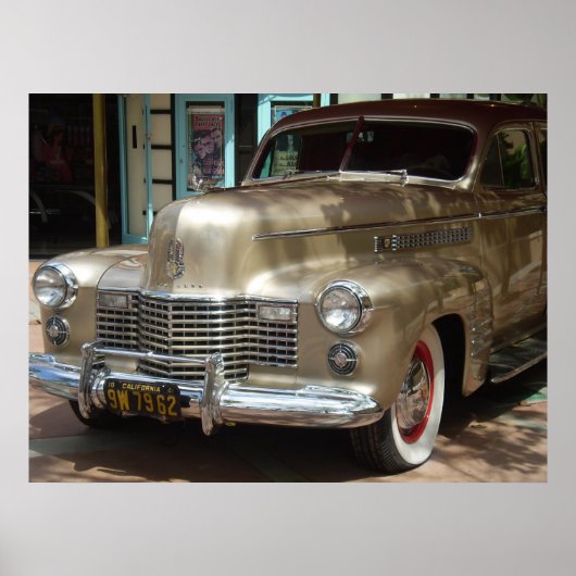 Poster OR vintage CADILLAC (Devant)