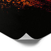 Poster Oracle de chat primal Art abstrait – Expressionnis (Coin)