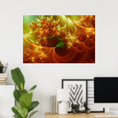 Poster Orage. (Bureau à domicile)