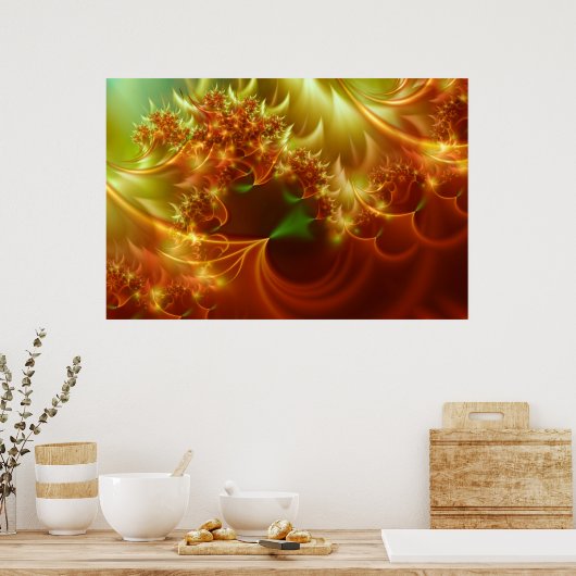 Poster Orage. (Cuisine)