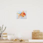 Poster Oranda Goldfish (Cuisine)