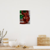 Poster orang-outan de Bornéo (Cuisine)