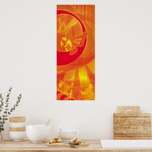 Poster Orange (Cuisine)