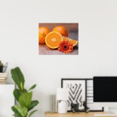 Poster Orange (Bureau à domicile)