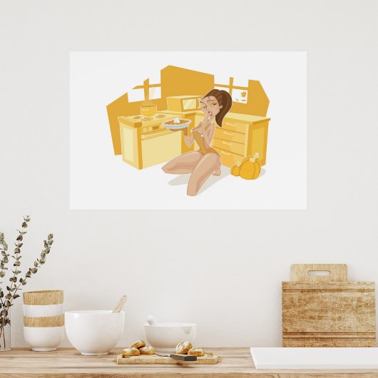 Poster Orange (Cuisine)