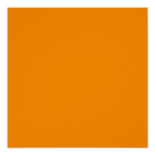 Poster Orange (Devant)