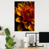 Poster Orange Bloom (Bureau à domicile)