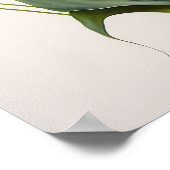 Poster Orange Calla Lilies Lily Flower Art Imprimer Poste (Coin)