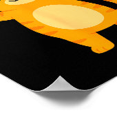 Poster Orange Cat 67 Meme Six Seven Funny Cat Lover  (Coin)