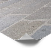 Poster Orange Citroën Mehari (Coin)