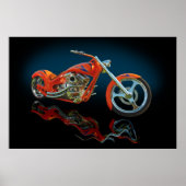 Poster Orange cruisé (Devant)