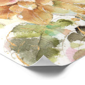 Poster Orange Dahlia (Coin)