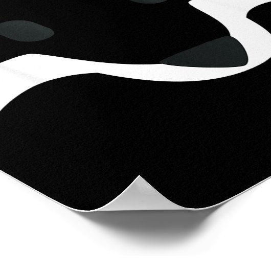 Poster Orange Fox Face Halloween Apparel Matching Group F (Coin)