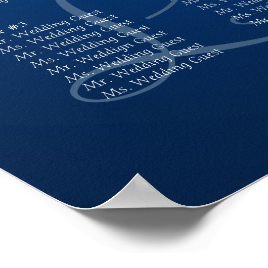 Poster Orange Gerbera Daisy Mariage Seing Chart (Coin)