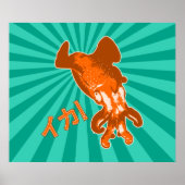 Poster Orange Ika (Devant)