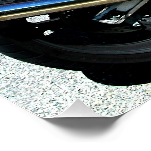 Poster orange in the mountains (Coin)