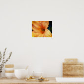 Poster Orange Lily Flower Fermer (Cuisine)