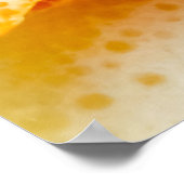 Poster Orange peaux (Coin)