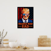 Poster orange rad pro trump (Cuisine)