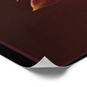 Poster Orange-Rouge (Coin)