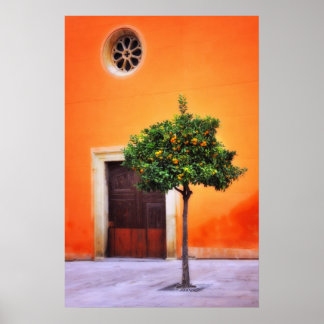 Poster Orange Tree Très Joli
