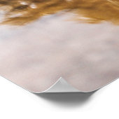 Poster Orange van avec surf sur le dessus (Coin)