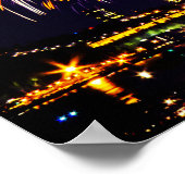 Poster Orange&White Fireworks (Coin)