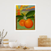 Poster Oranges (Cuisine)