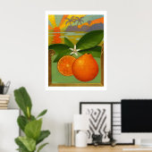 Poster Oranges (Bureau à domicile)