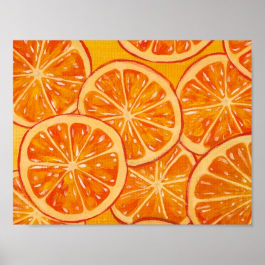 Poster Oranges (Devant)