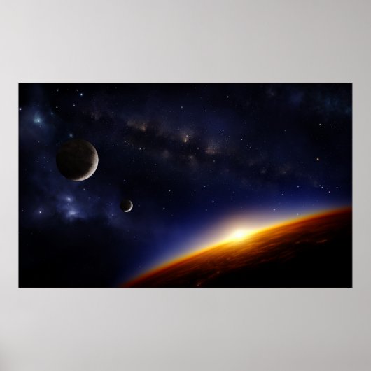 Poster Orbite (Devant)