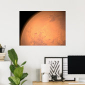 Poster Orbite au-dessus de Valles Marineris (Bureau à domicile)