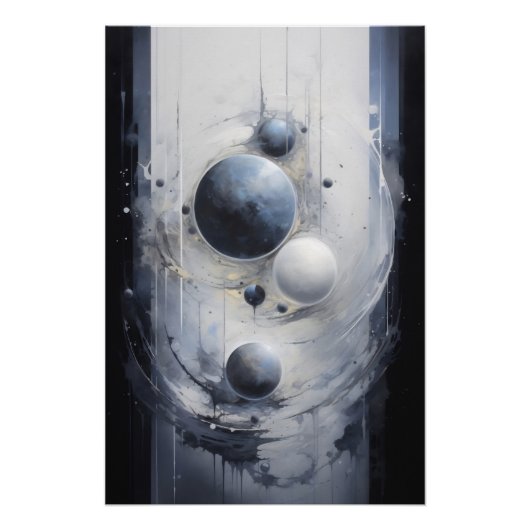Poster Orbite surréelle (Devant)