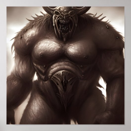 Poster Orc Brute (Devant)