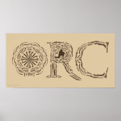 Poster Orc Weapons Collage (Devant)