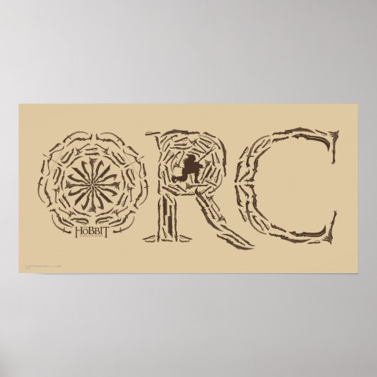 Poster Orc Weapons Collage (Devant)