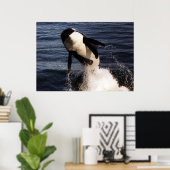 Poster Orca (Bureau à domicile)
