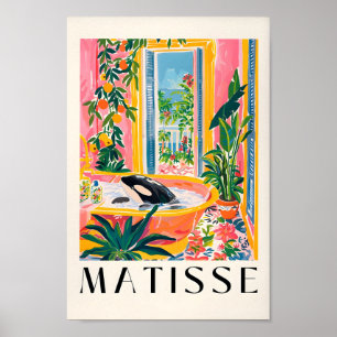 Poster Orca Dans Bain Poster, Matisse Print, Maximaliste