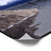 Poster Orca d'eau foncée (Coin)