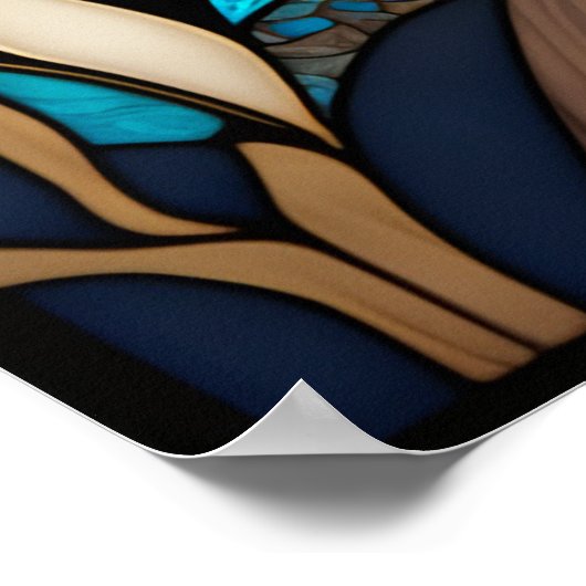 Poster Orca en verre tendu (Coin)