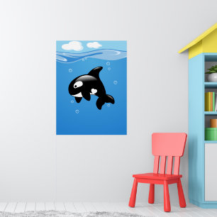 Poster Orca Whale en Océan