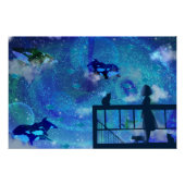 Poster Orca Whales (Devant)