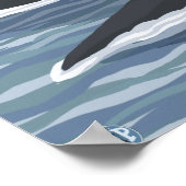 Poster Orca Whales #1 - Homer, Alaska (Coin)