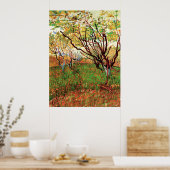 Poster Orchard à Blossom, Vincent van Gogh (Cuisine)