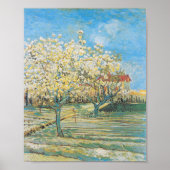 Poster Orchard en fleurs | Vincent Van Gogh (Devant)