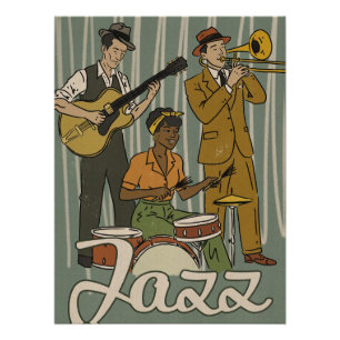 Poster Orchestre de Jazz